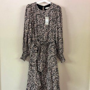 Boden Floral Multi-Tiered Jersey Maxi Dress